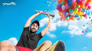 Thumbnail for حاولت اطير انسان بالبالونات !!