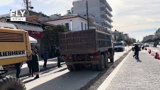 Σπάρτη - Ένταση ανάμεσα σε εργολάβο και πολίτες για τα έργα της Παλαιολόγου