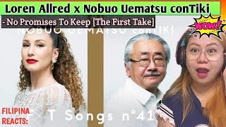 LOREN ALLRED x NOBUO UEMATSU conTIKI - No Promises To Keep | Tbe First Take | REACTS