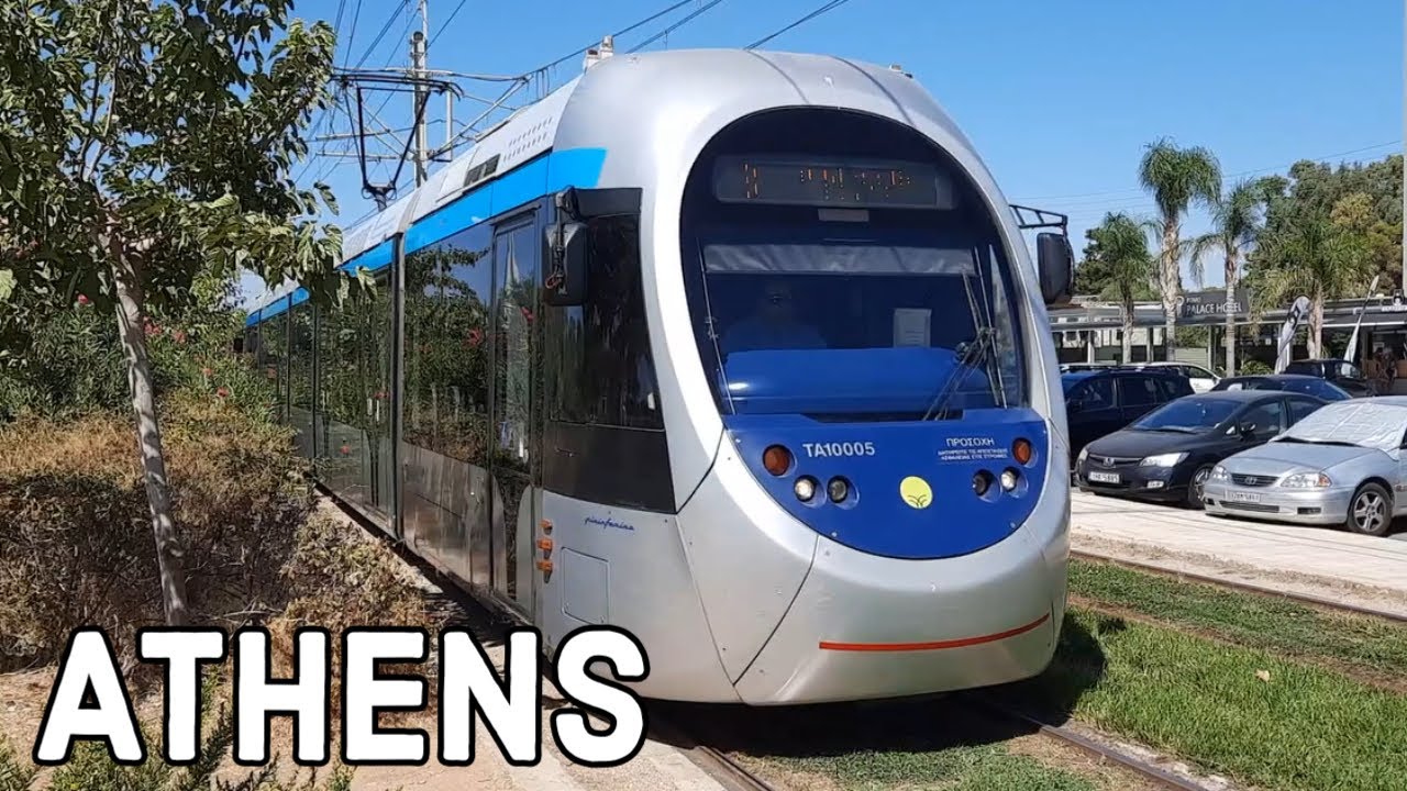 Athens Trams Glyfada Coastline | Ansaldobreda Sirio, PART 1