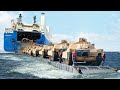 US Crazy Logistic Operation to Move Billion $ Worth of Vehicles at Sea