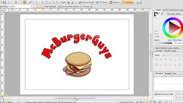 Serif DrawPlus: McBurgerGuys Logo