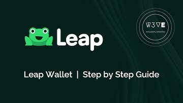 Leap Wallet Tutorial for Beginners | Step by Step Guide