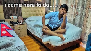 I got a hotel room to be unbothered in Kathmandu Nepal | BLC vlogs