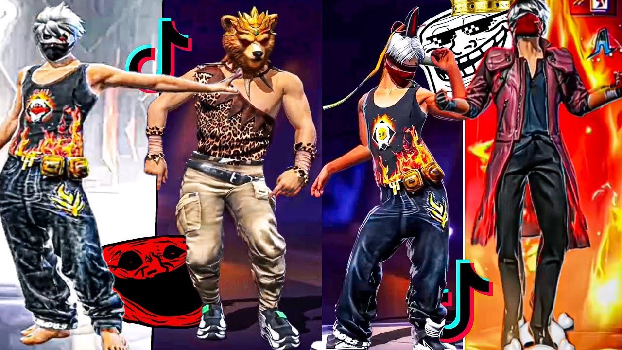 BEST VIDEO FREE FIRE EDITS 🥶😱 TIKTOK TROLL FACE 🥵☠️ P.45