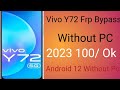 Vivo Y72 5G (V2060) Frp Bypass/ Google Account Remove/ Without Pc By A2z Salu...