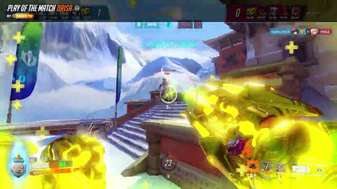 Orisa easy 3 for 3 | Overwatch 2 Highlight