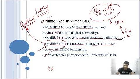 Career after B.SC Maths Stats & Computer Science | Ashish Garg | JAM 2021 | Unacademy Live