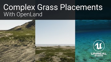 Complex Grass Placements on Unreal Engine Landscapes with OpenLand