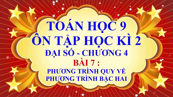 Các phương trình hóa học lớp 9 chương 4