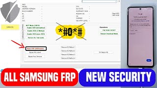 FinallyNo *#0*# All Samsung Frp Bypass Android 13 New Security 1 Click Frp Tool 2024