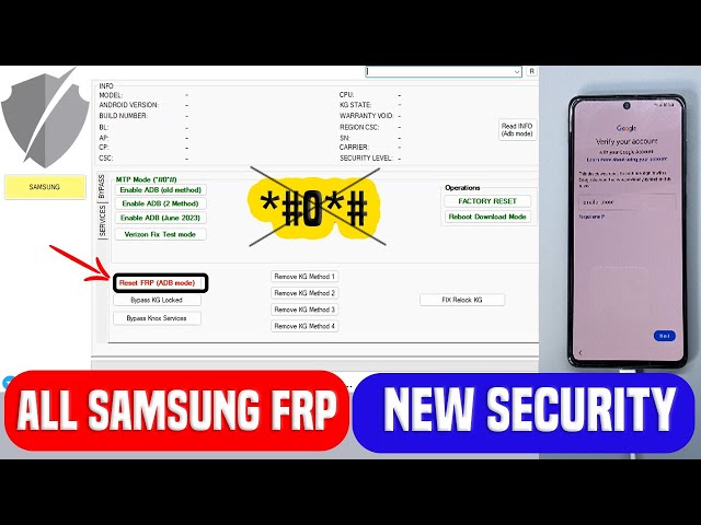 Finally-No *#0*# All Samsung Frp Bypass Android 13 New Security 1 Click Frp Tool 2024 class=