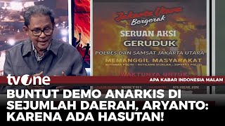 Aryanto: Target Perusuh Adalah Memecah Belah Bangsa, Kita Diadu Domba! | AKIM tvOne