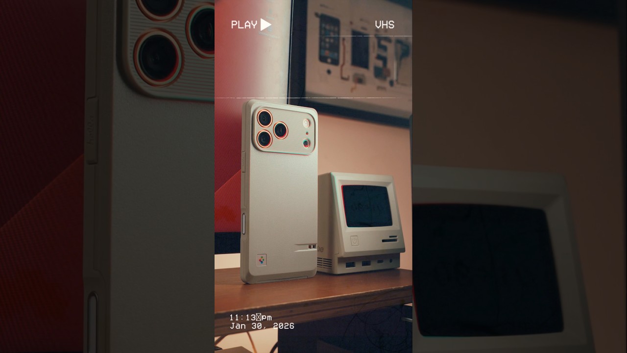 Чехол Spigen Classic LS (Magfit) для iPhone 17 Pro | Настоящая машина времени в вашем кармане 