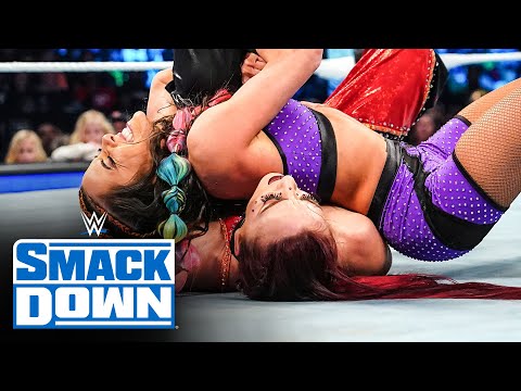 Kayden Carter & Katana Chance vs. Alba Fyre & Isla Dawn – Title Match: SmackDown, Jan. 19, 2024