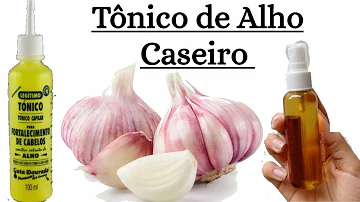 Como preparar o alho para o cabelo?