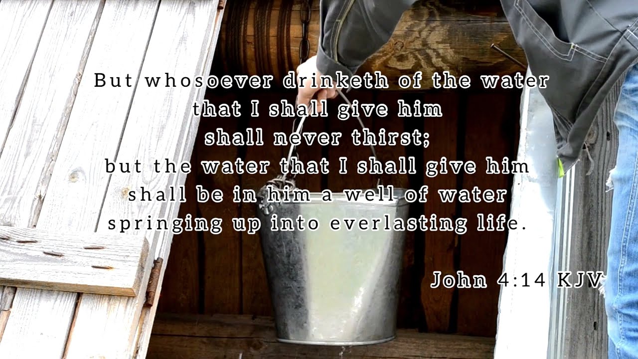 Evening reflection, 15 July 2021 & 3 July 2021, John 414 KJV YouTube