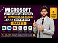Microsoft Office Full Course in Urdu/Hindi | Excel Word PowerPoint Complete Training Part 3