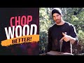 How to split wood today
