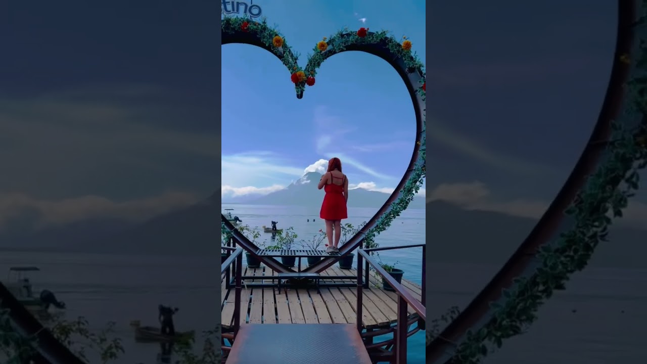 Lake Atitlan, Panajachel, Guatemala. 