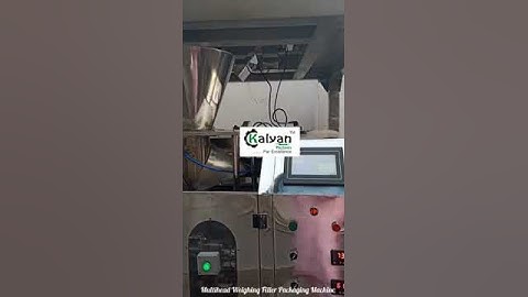 Multihead weigher packaging machine