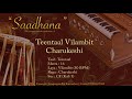 Teentaal Vilambit | Lehra in Raag Charukeshi | Live Harmonium | 50bpm | 108 Cycles | C# Mp3 Song