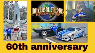 New Universal Studios Hollywood Tour / 60th Anniversary Glamor Tram / new Photo ops