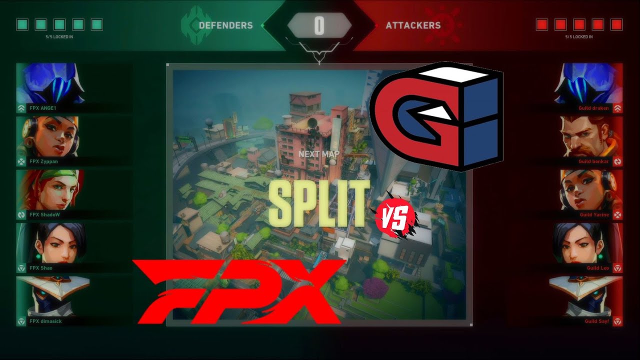 FPX vs Guild Map 1 - VCT Regional Masters EU - Day 2