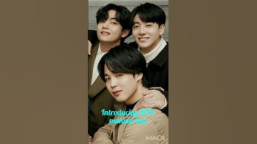 bts // introducing BTS maknae line #bts #shorts #viral