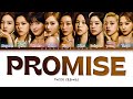 TWICE PROMISE Lyrics (トゥワイス PROMISE 歌詞) [Color Coded Lyrics Kan/Rom/Eng]