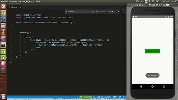 React-Native tutorial # 35 animation with View | fading effect