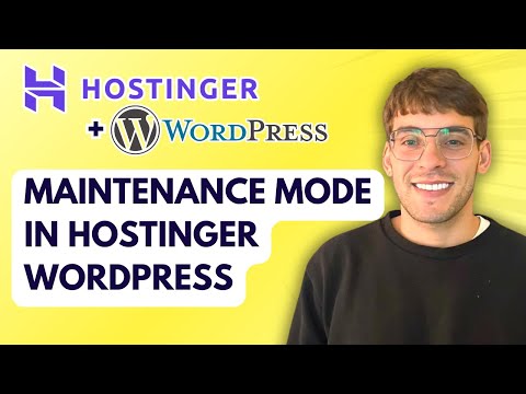 How to Enable Maintenance Mode in Hostinger WordPress [2026 Full Guide]