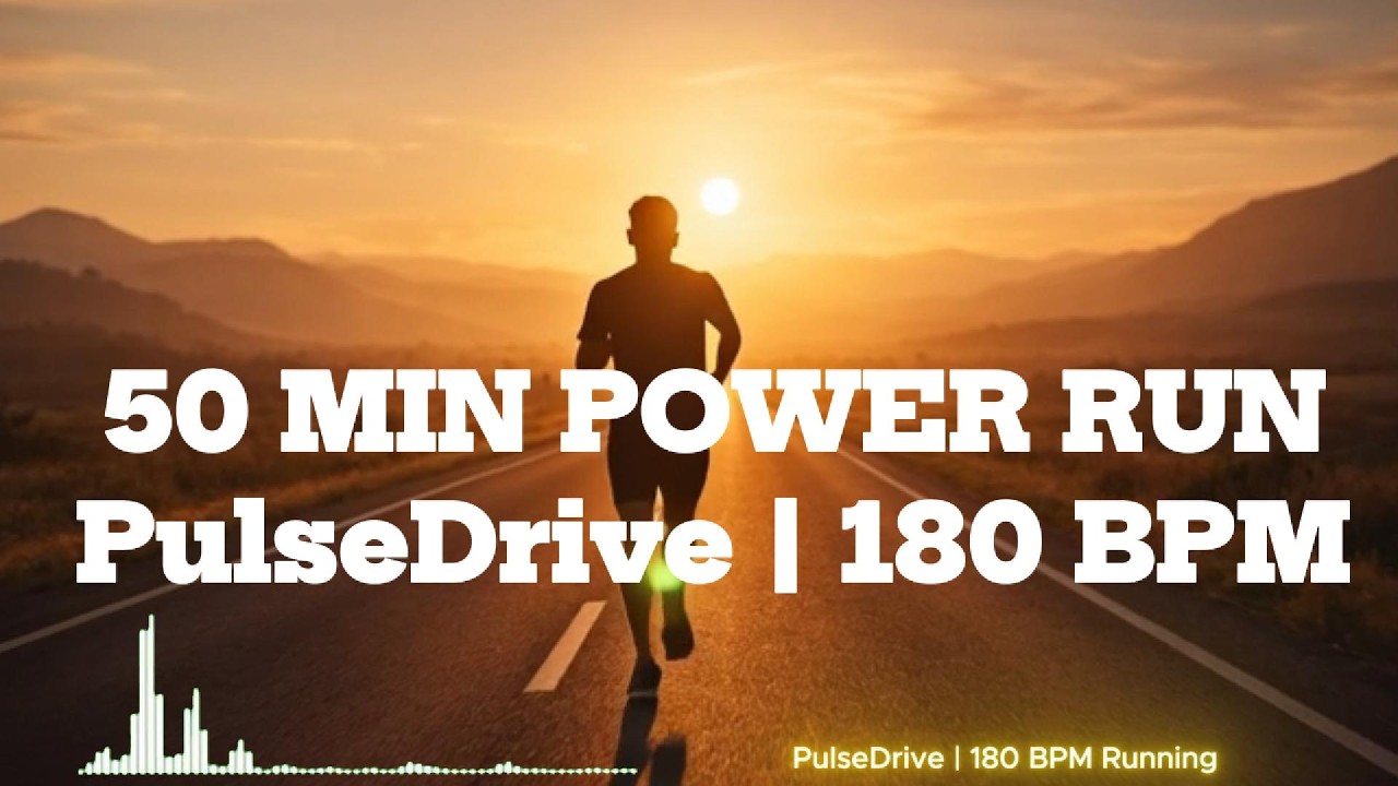 170–180 BPM Running Music | 50 Min Nonstop Cardio Workout | PulseDrive