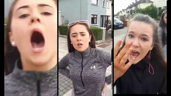 Irish Karen Has A Public Freakout Over Man Speakin...