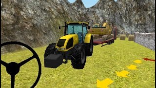 Tractor Driving 3D Excavator Transport - Android Gameplay FHD screenshot 3