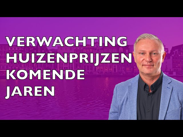 Verwachting huizenprijzen en woningmarkt de komende jaren.