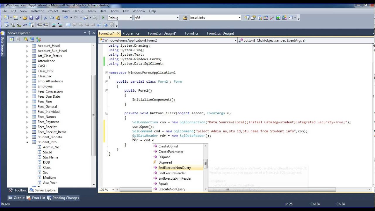 Fetch Data From Sql using While Loop - YouTube Fetch Data From Sql Using While Loop - Youtube