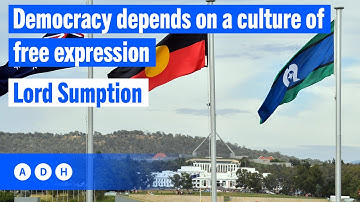 Democracy depends on a culture of free expression: Lord Sumption | Alan Jones
