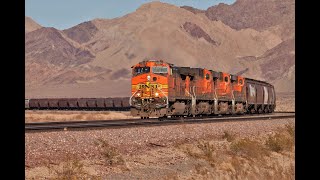 Railfanning the BNSF Needles Sub 4-02-2022