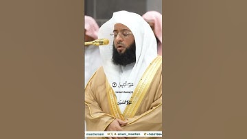 سورة الفيل_تلاوة مرئية من صلاة المغرب 7 ربيع الآخر 1446هـ_الشيخ بدرالتركي_#اكسبلور  #quran