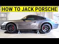 How to properly jack up a porsche 911 complete 996 997 991 diy guide