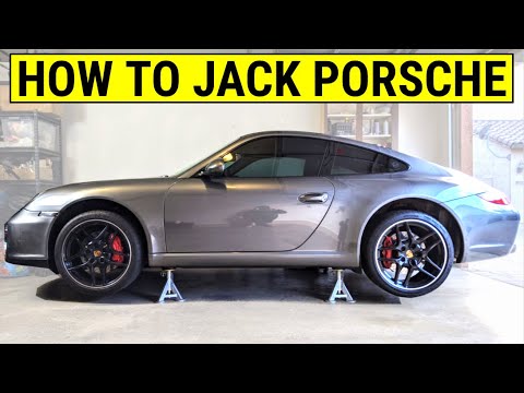 How To Properly Jack Up a Porsche 911 (COMPLETE 996 997 991 DIY GUIDE)