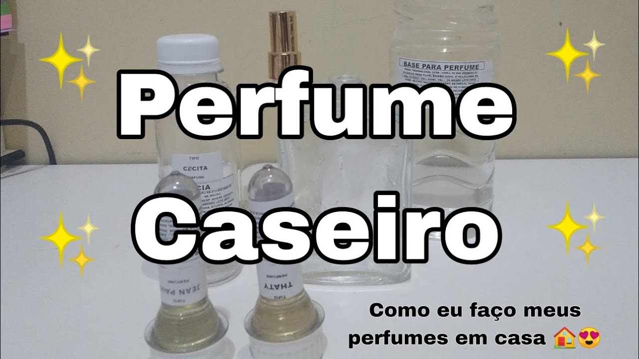 Perfumes caseiros- Como fazer perfume em casa 😍 #perfume #diy - YouTube