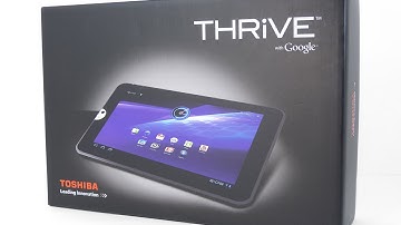 Toshiba Thrive Video Review
