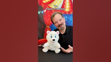 Puppet of the Day - White Bear puppet made by Hopearl - The Puppet Hideaway with Eric Thomsen
