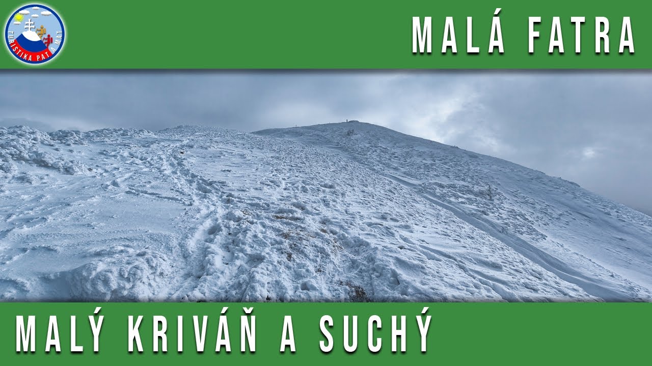 Zimný Malý Kriváň a Suchý z Doliny Kúr / Malá Fatra - 4.1.2026