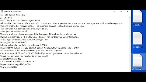 BPWS Ransomware Removal Guide (Decrypt .bpws Files)