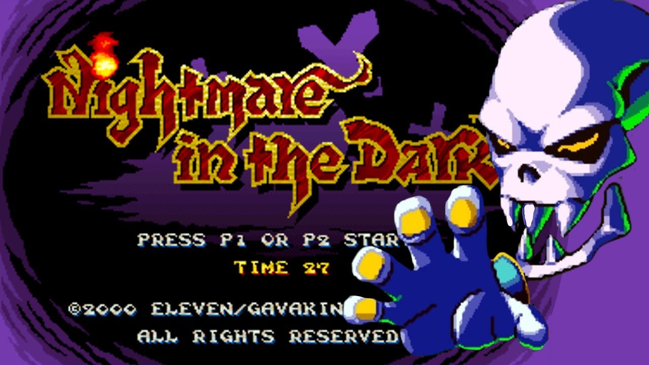 Nightmare in the dark Arcade Dificil Juego completo 1 jugador