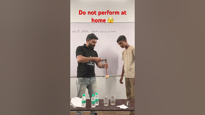 Inertia of rest #beginner #physics #best #physicsexperiment #viral