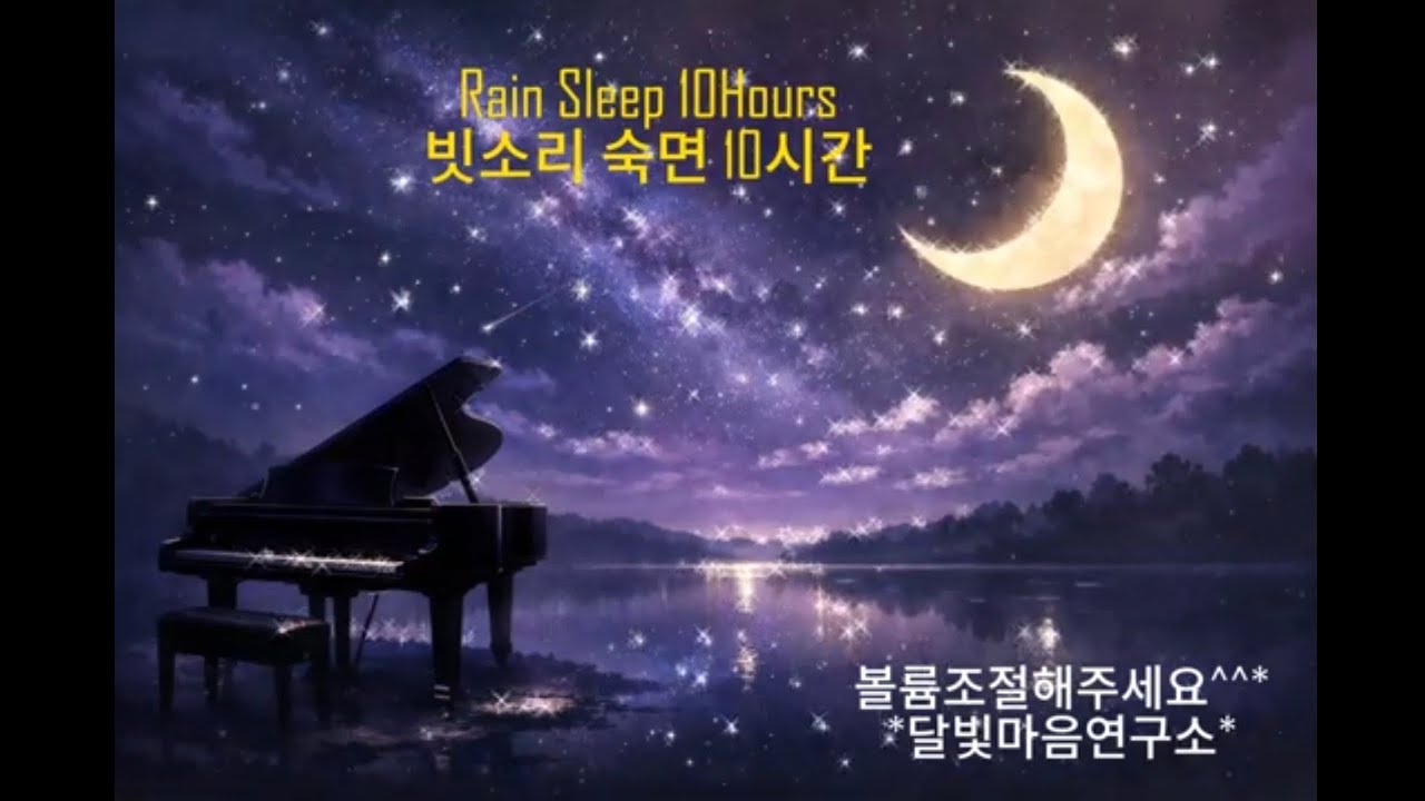 🌧️ Rain Sounds for Deep Sleep | 깊은 잠을 위한 빗소리 ASMR (10 Hours)